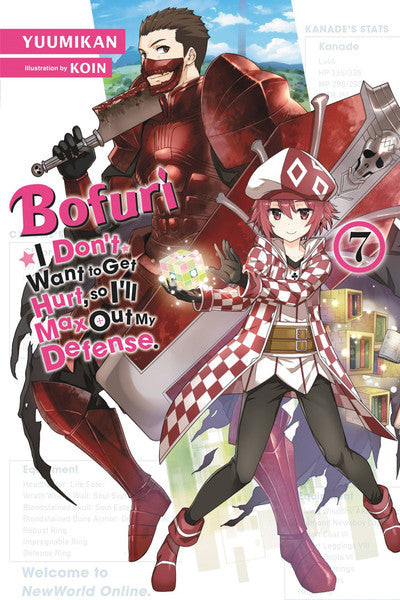 BOFURI I DON'T WANT TO GET HURT, SO I'LL MAX OUT MY DEFENSE VOL 07 NOVEL