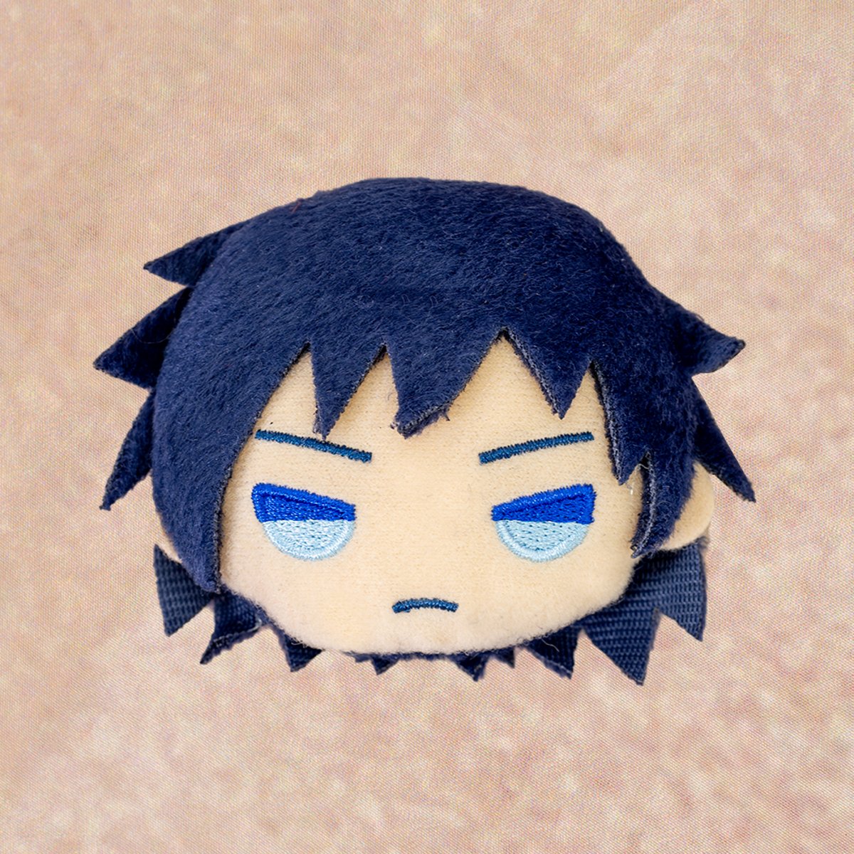 DEMON SLAYER CHARAMARU GIYU TOMIOKA BADGE