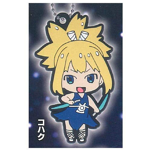 DR STONE RUBBER KEYCHAIN-Kohaku