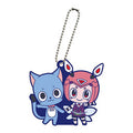 EDENS ZERO RUBBER MASCOT - Happy & Vino RUBBER KEYCHAIN