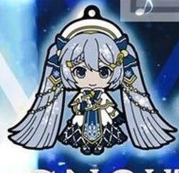 VOCALOID SMILING SNOW MIKU 2021 RUBBER STRAP