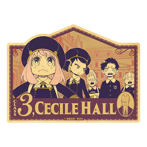 SPY X FAMILY TRAVEL STICKER - Cecile Hall