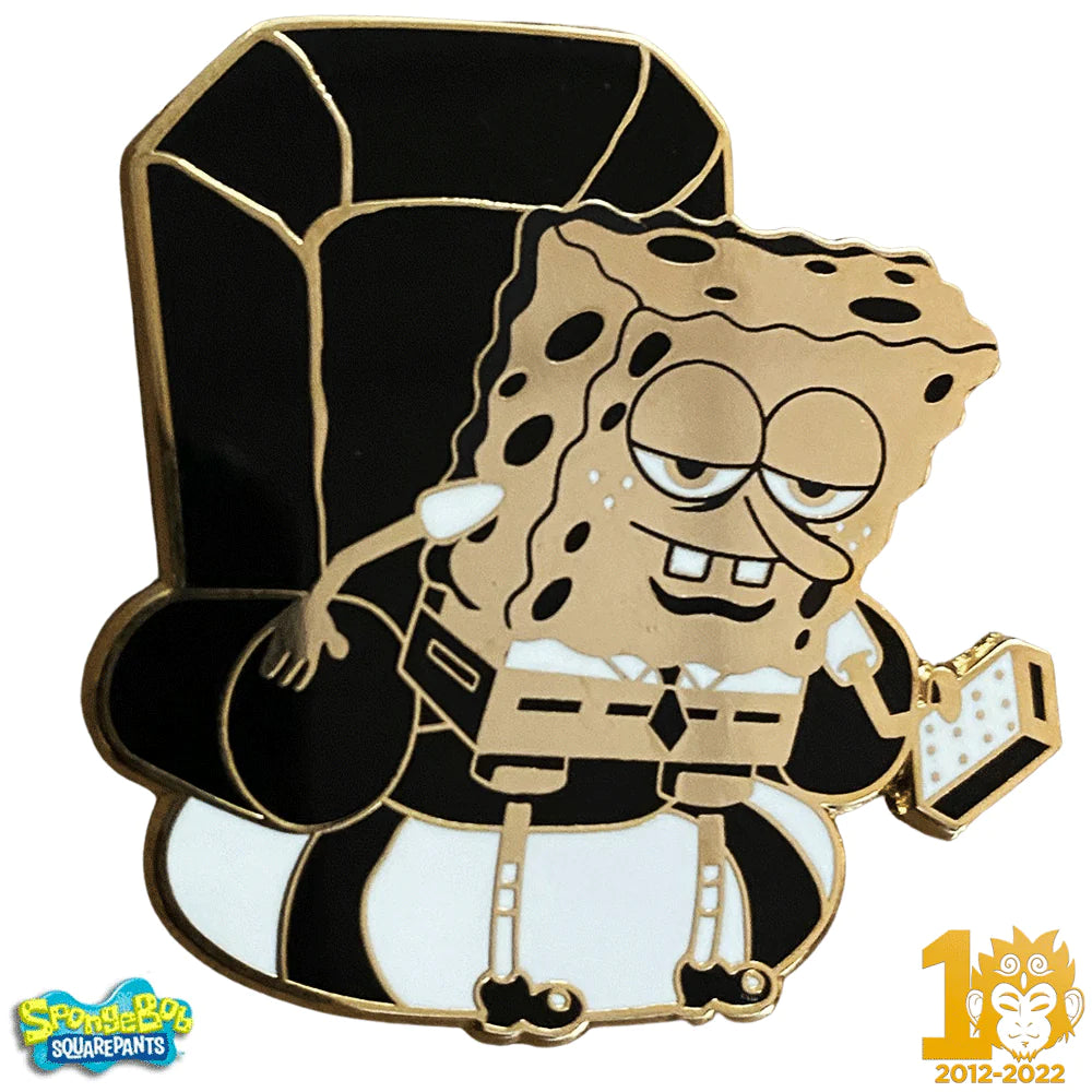 SPONGEBOB 10TH ANNIVERSARY IMMA HEAD OUT PIN – Anime Pop