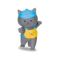 REFEREE CAT MASCOT FIGURE-Black