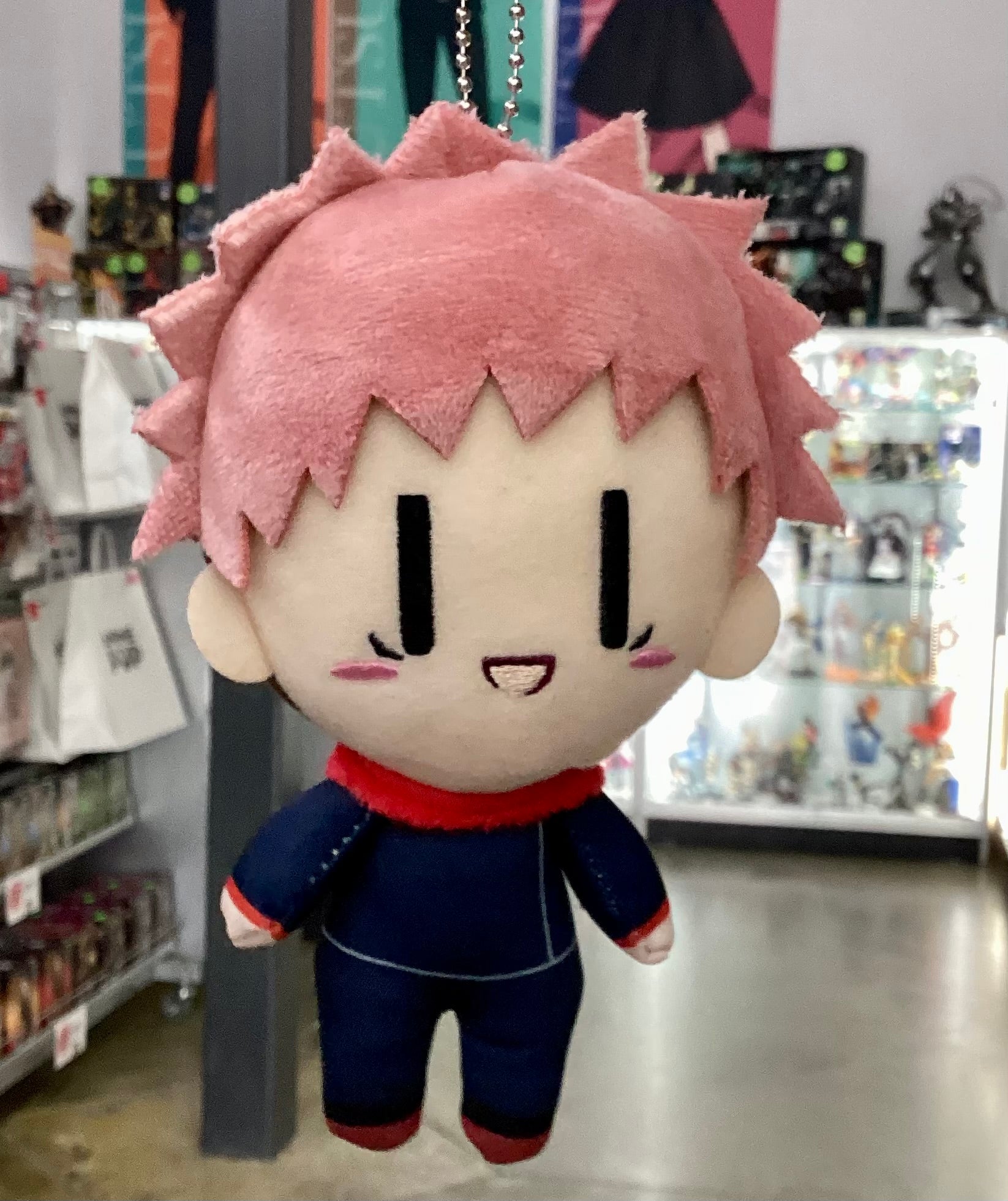 JUJUTSU KAISEN YUJI ITADORI PLUSH KEYCHAIN