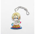 FOOD WARS PLATE TAKUMI KEYCHAIN