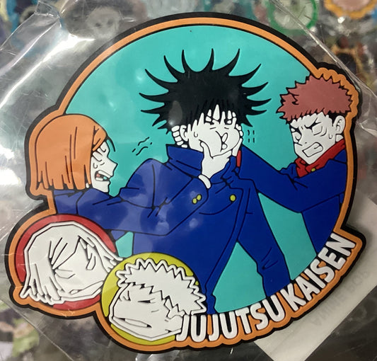JUJUTSU KAISEN GROUP RUBBER PIN