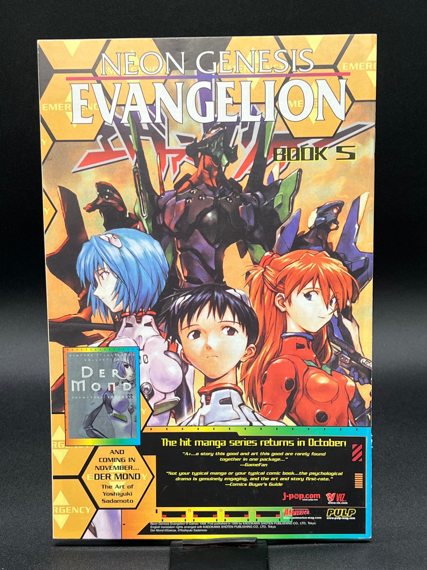 NEON GENESIS EVANGELION PART FIVE #3 VIZ COMICS