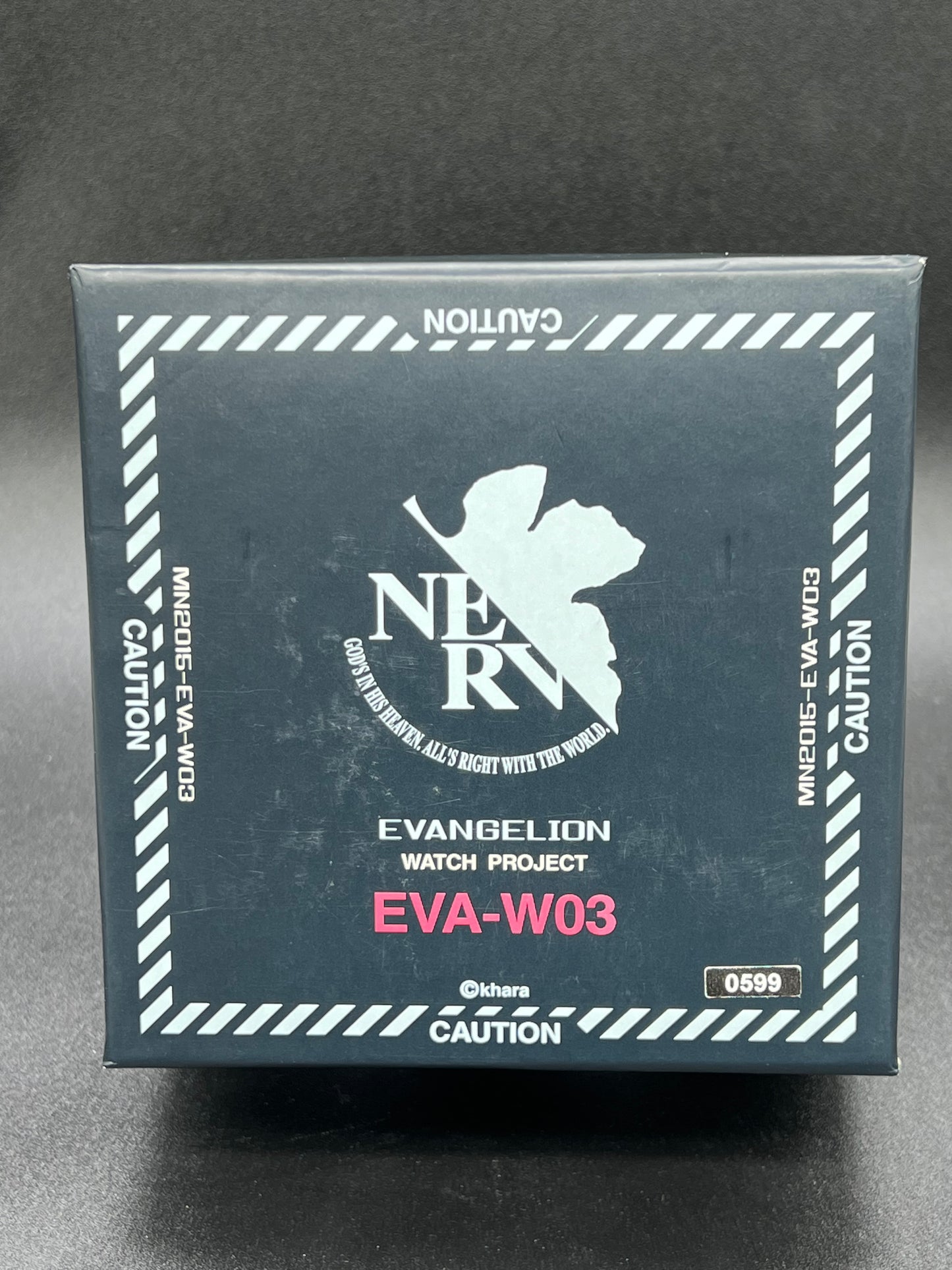 EVANGELION WATCH PROJECT ORIGINAL DESIGN EVA-W03 WRIST WATCH