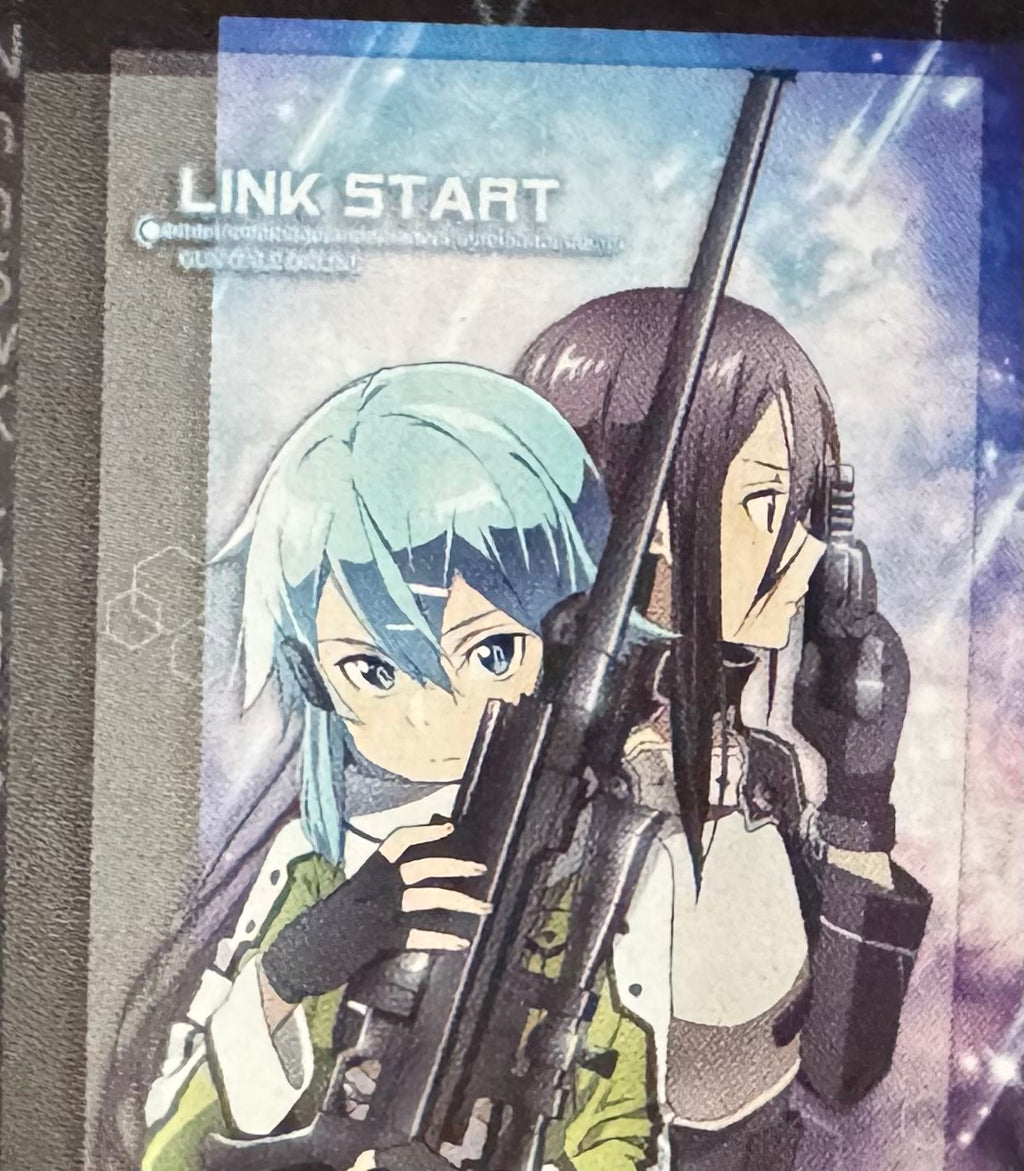 SWORD ART ONLINE II SINON & KIRITO POSTER