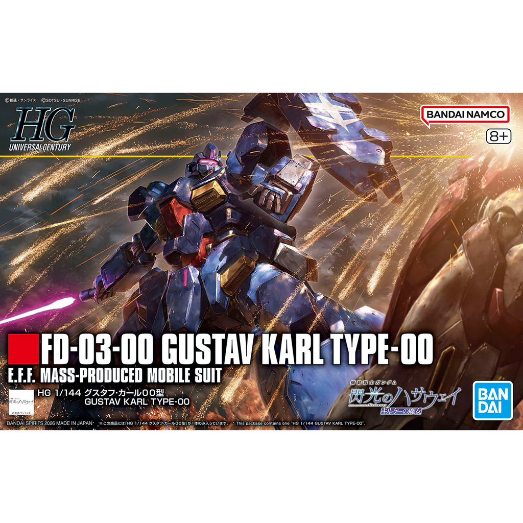 GUNDAM HATHAWAY - GUTSAV KARL TYPE 00 1/144 HG MODEL KIT