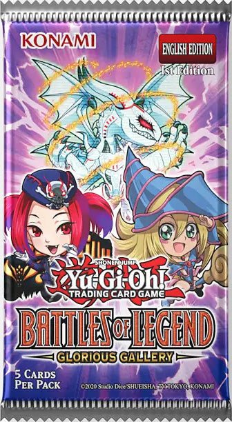 YU-GI-OH! - BATTLES OF LEGEND "GLORIOUS GALLERY" BOOSTER PACK