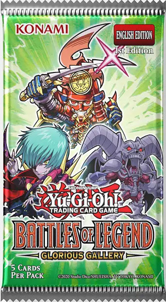 YU-GI-OH! - BATTLES OF LEGEND "GLORIOUS GALLERY" BOOSTER PACK