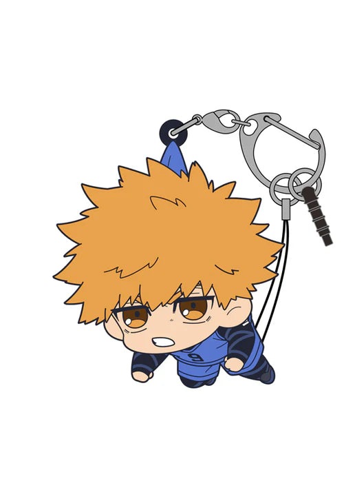BLUE LOCK - KUNIGAMI RENSUKE TSUMAMARE RUBBER KEYCHAIN