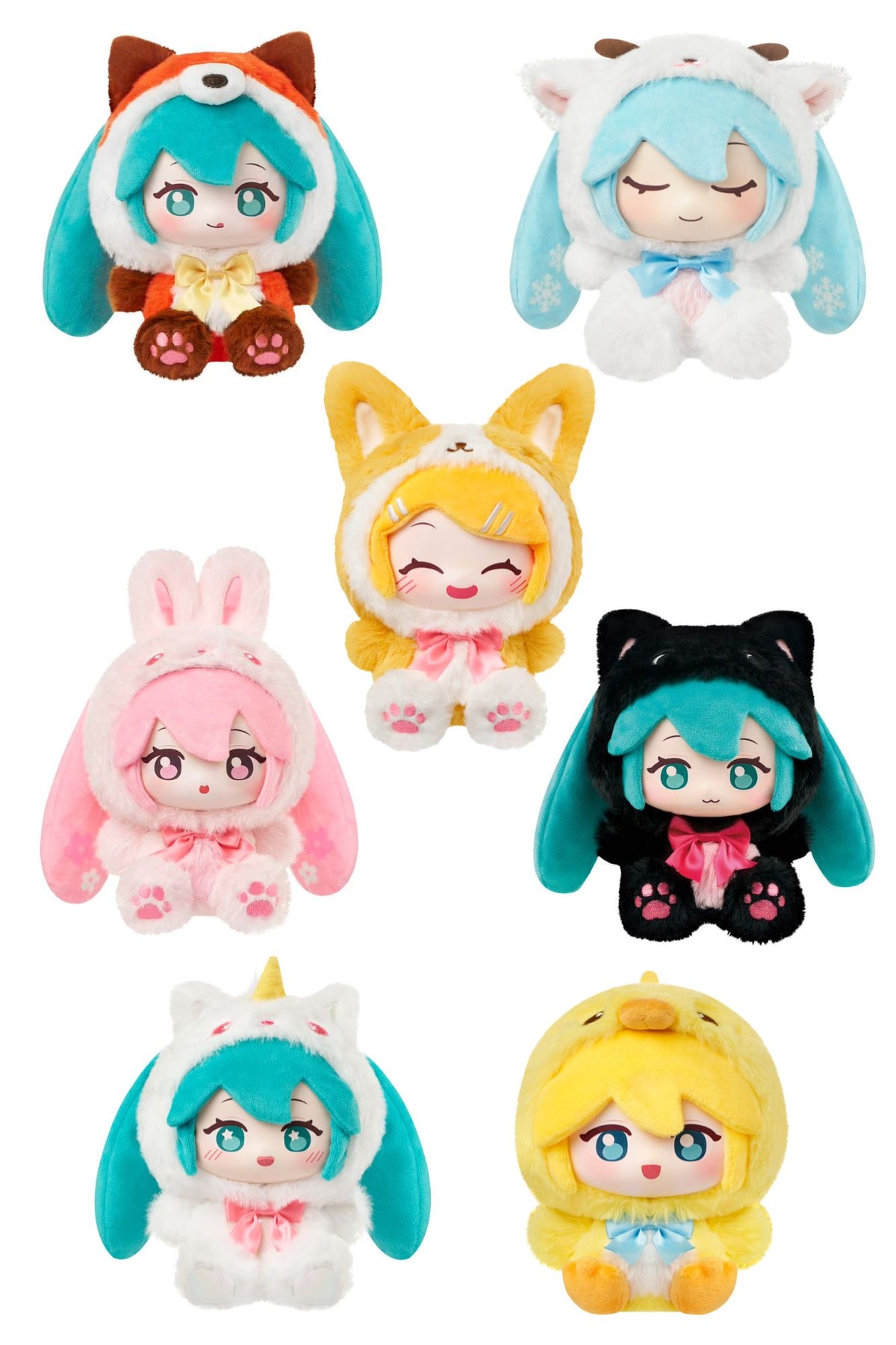 HATSUNE MIKU - VINYL & PLUSH S SIZE FOREST CUTE BLIND BOX TRADING FIGURES