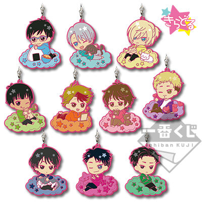 YURI ON ICE SWEETS ICHIBAN KUJI RUBBER TRADING STRAP