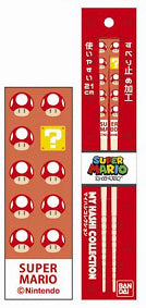SUPER MARIO - SUPER MUSHROOM CHOPSTICKS HASEPRO
