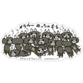 MONSTER HUNTER WORLD STICKER-Meraru