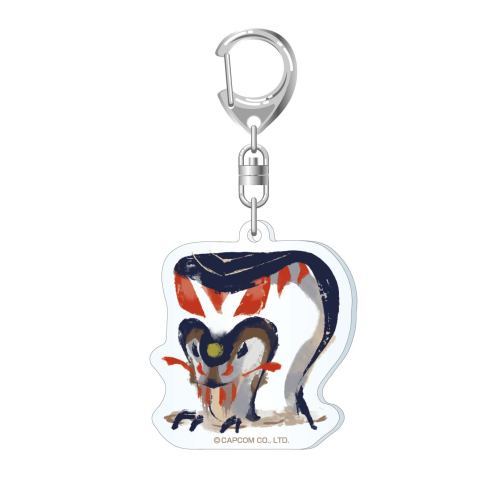 MONSTER HUNTER RISE ICON V02 TRADING ACRYLIC KEYCHAIN