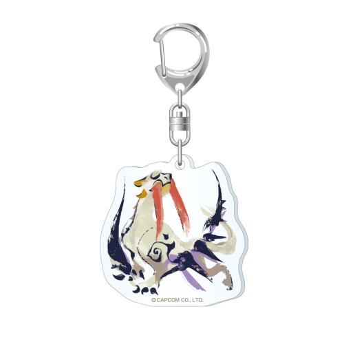 MONSTER HUNTER RISE ICON V02 TRADING ACRYLIC KEYCHAIN