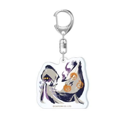 MONSTER HUNTER RISE ICON V02 TRADING ACRYLIC KEYCHAIN