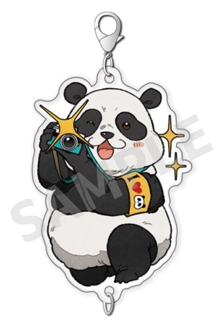 JUJUTSU KAISEN PANDA HOLIDAY KEYCHAIN