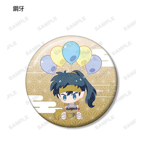 INUYASHA POPOON TRADING CAN BADGE