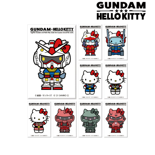 GUNDAM X HELLO KITTY TRADING MAGNET