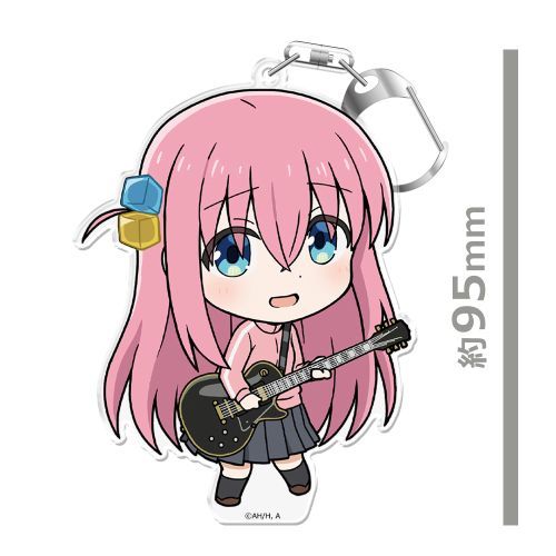 BOCCHI THE ROCK! PUNI COLLE! GOTOH HITORI ACRYLIC KEYCHAIN WITH STAND