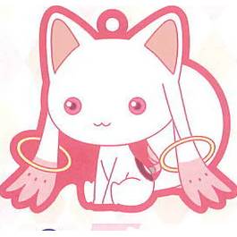 PUELLA MAGI MADOKA MAGICA - PETATTO NEJIMAKI RUBBER KEYCHAIN