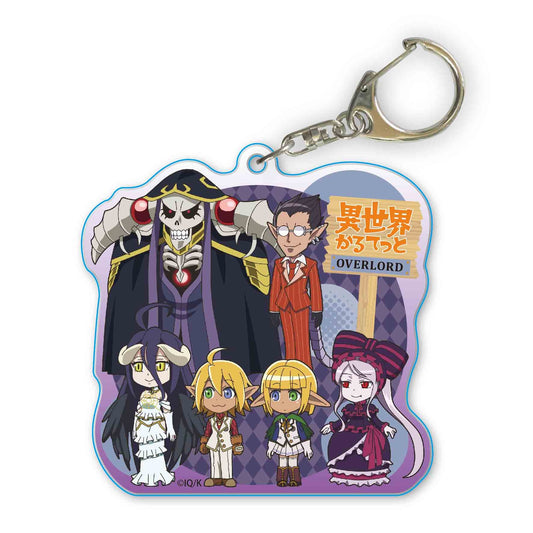 ISEKAI QUARTET OVERLORD ACRYLIC KEYCHAIN