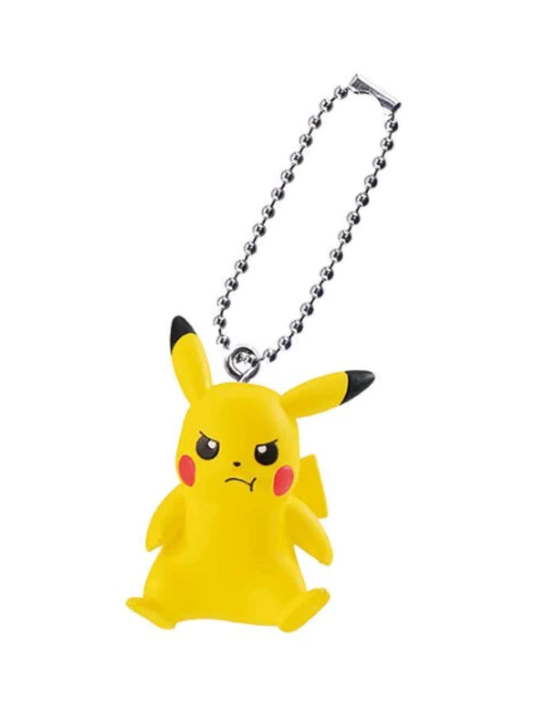 POKEMON PIKACHU ANGRY EXPRESSION KEYCHAIN