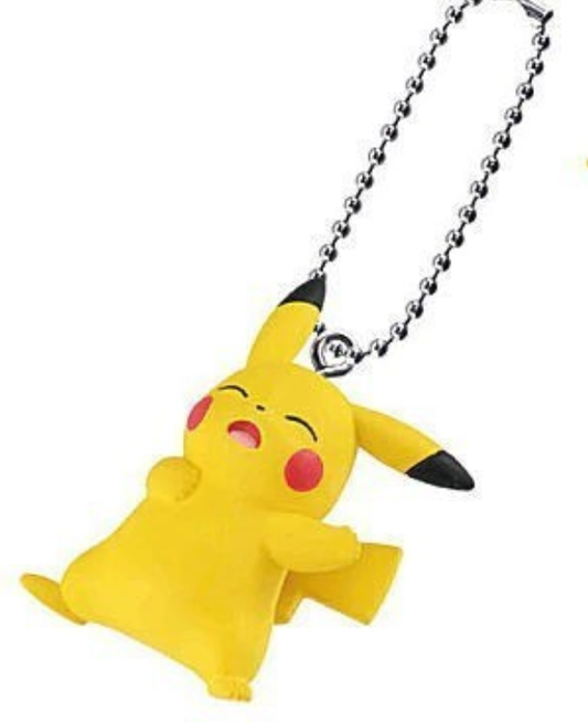 POKEMON PIKACHU SLEEPY EXPRESSION KEYCHAIN