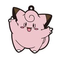 POKEMON SUN & MOON MASCOT VOLUME 04 CLEFAIRY KEYCHAIN