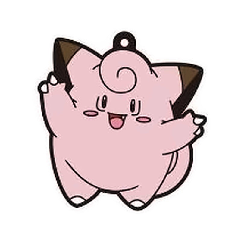 POKEMON SUN & MOON MASCOT VOLUME 04 CLEFAIRY KEYCHAIN