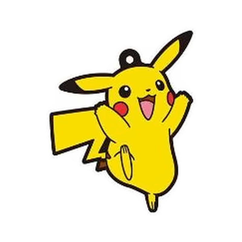 POKEMON SUN & MOON MASCOT VOLUME 04 PIKACHU JUMPING KEYCHAIN