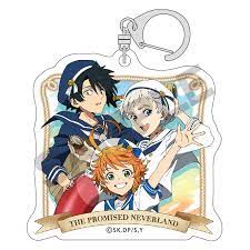 PROMISED NEVERLAND GROUP ACRYLIC KEYCHAIN