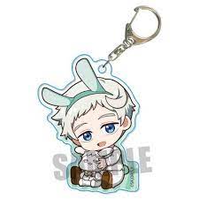 PROMISED NEVERLAND USAMIMI NORMAN KEYCHAIN