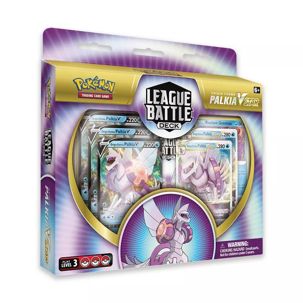 POKEMON TRADING CARD GAME ORIGIN FORME PALKIA VSTAR LEAGUE BATTLE DECK