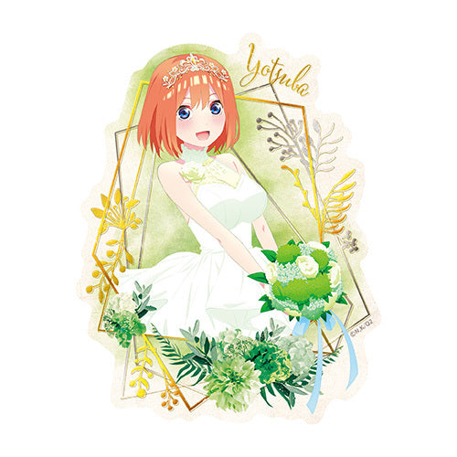 QUINTESSENTIAL QUINTUPLETS TRAVEL STICKER - Yotsuba