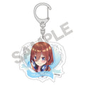 QUINTESSENTIAL QUINTUPLETS HEART FRAME MIKU ACRYLIC KEYCHAIN