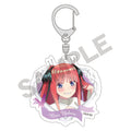 QUINTESSENTIAL QUINTUPLETS HEART FRAME NINO ACRYLIC KEYCHAIN