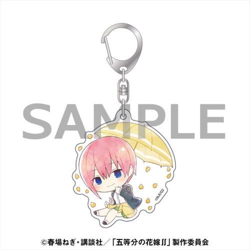 QUINTESSENTIAL QUINTUPLETS ICHIKA NAKANO ACRYLIC KEYCHAIN