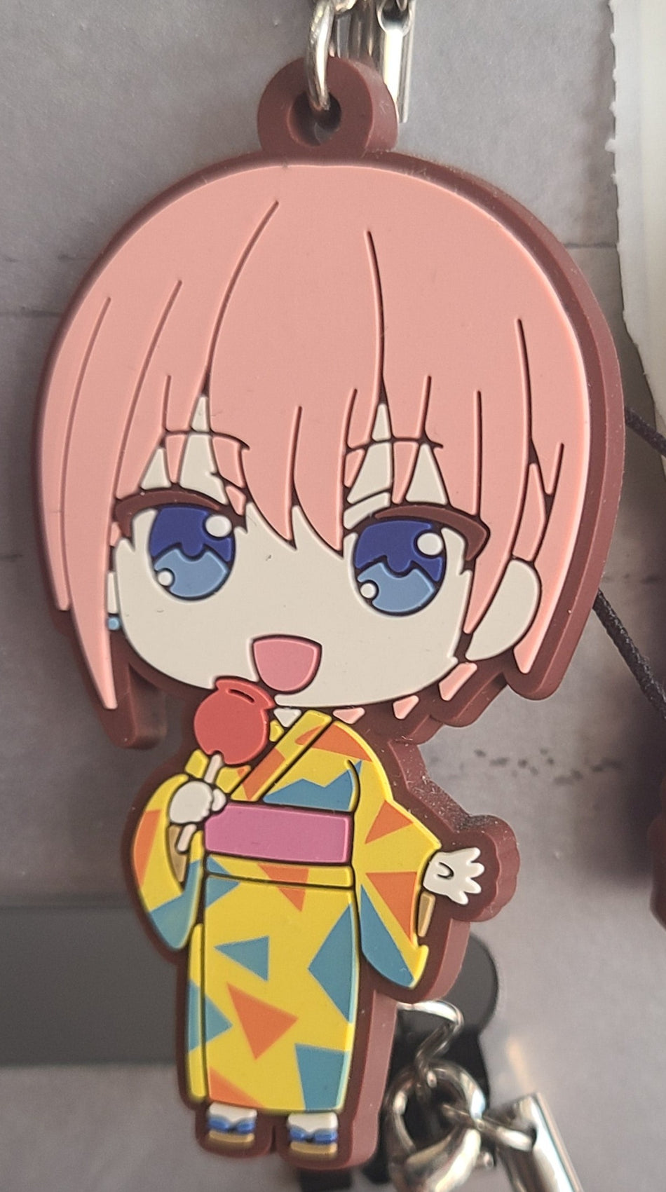QUINTESSENTIAL QUINTUPLETS VOLUME 02 ICHIKA KIMONO RUBBER KEYCHAIN
