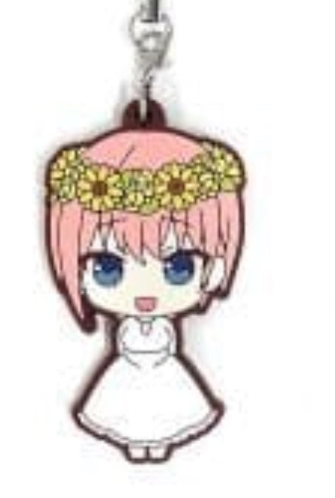 QUINTESSENTIAL QUINTUPLETS VOLUME 02 ICHIKA WEDDING DRESS RUBBER KEYCHAIN
