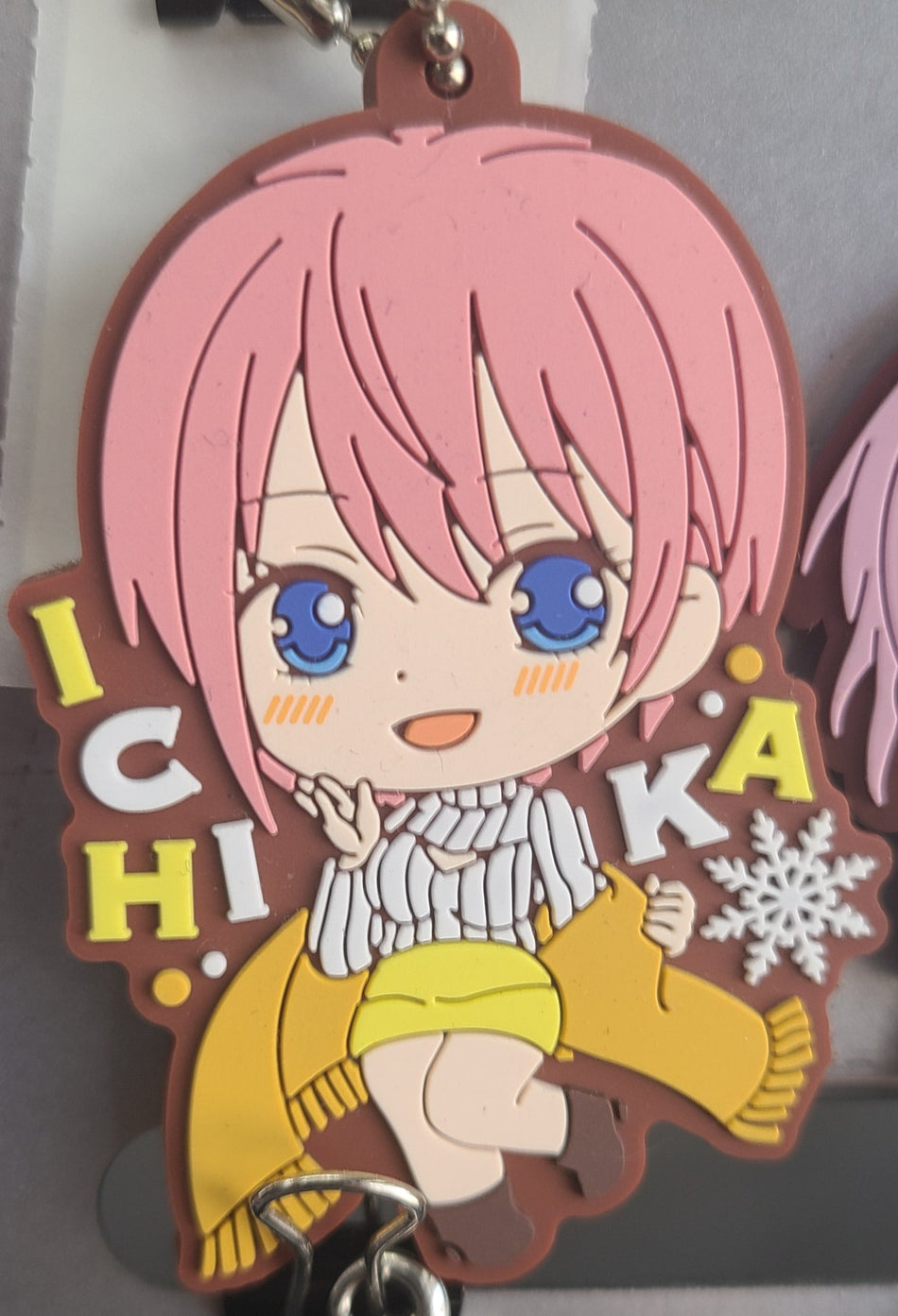 QUINTESSENTIAL QUINTUPLETS VOLUME 06 ICHIKA RUBBER KEYCHAIN