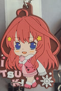 QUINTESSENTIAL QUINTUPLETS VOLUME 06 ITSUKI RUBBER KEYCHAIN