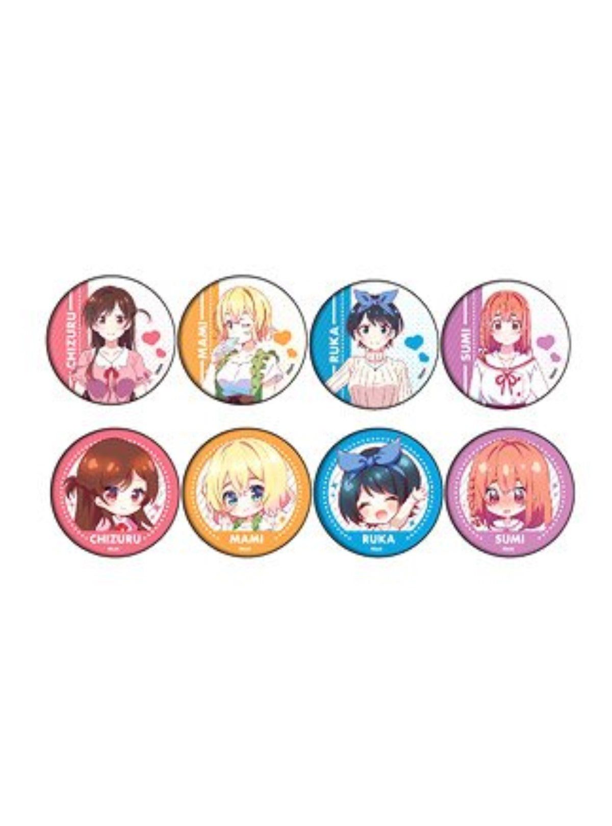 RENT A GIRLFRIEND TRADING CAN BADGE