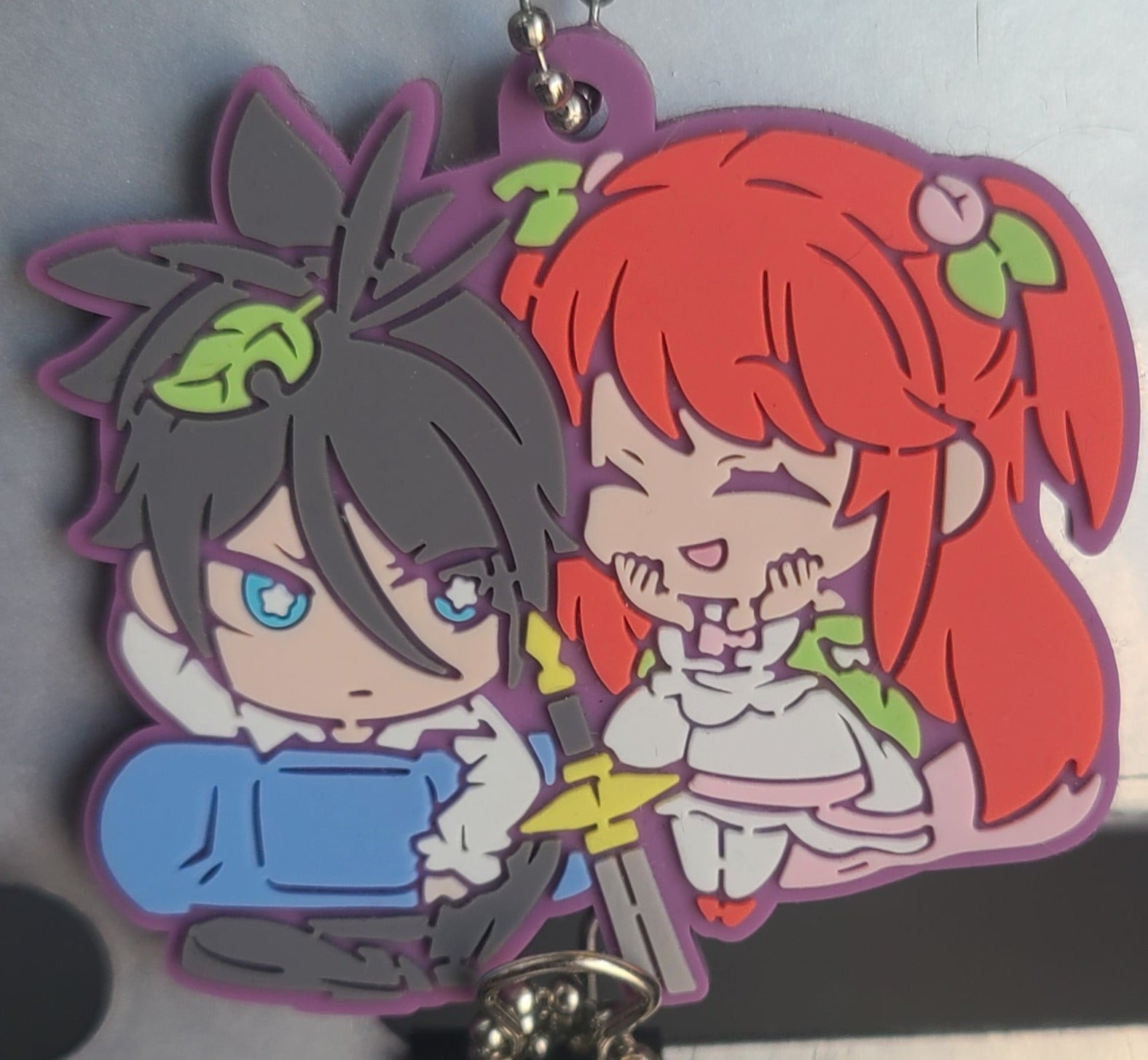 RE:ZERO CHARA BANDAGE VOLUME 02 WILHELM & THERESIA KEYCHAIN