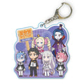 ISEKAI QUARTET RE:ZERO ACRYLIC KEYCHAIN